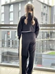 Костюм для дівчинки To Be Too TOB002-TOB004 короткий жакет + штани-палаццо чорний з білим M 146см - изображение 4