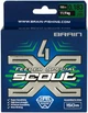 Шнур Brain Scout 4X 150m (deep green) 0.183mm 11.9kg - изображение 2