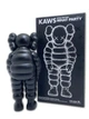 Статуэтка KAWS x WHAT PARTY FIGURE x Black 400% 27 см Brian Donnelly Рыцарь - изображение 2