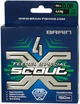 Шнур Brain Scout 4X 150m (deep green) 0.080mm 4.4kg - зображення 2