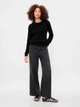 Світшот жіночий GAP M, Black (Чорний) 500122697688 - зображення 3