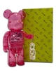 Статуетка Bearbrick x ANTISOCIAL SOCIAL CLUB x PINK 400% 28 см Medicom Toy Вуличний бренд - зображення 6