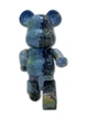 Статуетка Bearbrick x Van Gogh x Country Road in Provence by Night 400% 28 см Medicom Toy Дорога з кипарисом - зображення 12