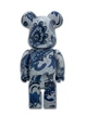 Статуэтка Bearbrick x Innersect x BlueWhite 400% 28 см Medicom Toy Небо голубое - изображение 9