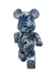 Статуэтка Bearbrick x Innersect x BlueWhite 400% 28 см Medicom Toy Небо голубое - изображение 11