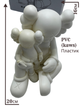 Статуэтка KAWS x HOLIDAY CHANGBAI MOUNTAIN FIGURE SNOWY x WHITE 400% 20 см Brian Donnelly Декор - изображение 2