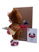 Статуетка Yoot Toy x Rebel Bear Clown Brown x Limited Action Figure 500% 35 см Коричневий Джокер - зображення 4