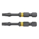 Набір біт DeWALT, ударні, IMPACT TORSION, Torx, T25, L=57 мм, 2 шт (DT70534T) - изображение 2