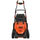 Газонокосарка електрична BLACK+DECKER,1800 Вт, ширина косіння 42 см, висота косіння 20-70 мм, травозбірник 50 л, вага 17.5 кг - зображення 2