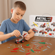 Металевий конструктор Technok Toys «МЕГА» - 381 деталь (арт. 4364) - зображення 8