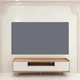 Портативный светоотражающий проекционный экран высокой яркости 100 дюймов 4К 16:9 Серый на липучках (207) - изображение 1