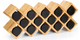 Zestaw przyprawników HOMLA B2 Bamboo Essentials 14 słoiczków na bambusowym stojaku 42 x 17 x 9.5 cm (5904183894751) - obraz 2
