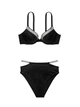 Женский купальник Victoria's Secret (199983389621) Very Sexy Shine Trim 70C/S черный - изображение 3