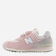 Sneakersy dziecięce dla dziewczynki na rzepy New Balance 574 PV574BKM 28 (10.5US) Jasnoróżowe (197968153012) - obraz 3