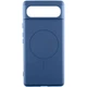 Чохол Silicone Cover Lakshmi (AA) with MagSafe для Google Pixel 9 / 9 Pro Navy Blue - зображення 1