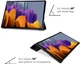 Чехол для планшета Airon Premium для Samsung Galaxy TAB S7+/S8+ (t970/975/X800/X806) с защитной пленкой и салфеткой Black (4821784622502) - изображение 8
