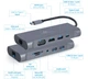 Док станція Cablexpert USB-C 7-в-1 (A-CM-COMBO7-01) - изображение 2