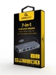 Док станція Cablexpert USB-C 7-в-1 (A-CM-COMBO7-01) - изображение 3