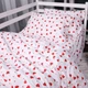 Простынь на резинке MirSon Фланель 015 Love 150x190 см (2200009652905) - изображение 3