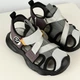 Спортивные босоножки для девочки с защищенным носком Clibee (AB362-4сір) Размер 31, 19.5 см - изображение 5