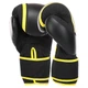 Перчатки боксерские для тренировок и спаррингов Hard Touch 4250 размер 14 унций Black-Yellow - изображение 2