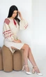 Сукня-вишиванка жіноча vishivano4ka 135-4 42 бежева - зображення 4