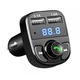 FM-модулятор CAR X8 BT – Bluetooth передавач для авто з двома USB-зарядками - зображення 1