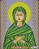Набор для вышивки бисером иконы ARHIBIS Святая Мариамна (Марианна), 19*23 см (БСР-4204) - изображение 1