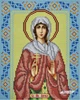 Набор для вышивки бисером ARHIBIS Святая Лариса, 19*23 см (БСР-4126) - изображение 1