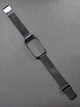 Ремінець металевий Mijobs Milan з класичною застібкою для фітнес браслета Mi Smart Band 8 Active/ Redmi Smart Band 2 чорний (mrk3490) - зображення 2