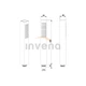 Душевая лейка-трубка INVENA Svart 29мм пластик черная AS-92-004 - изображение 2