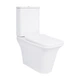 Унитаз-компакт Qtap Kalao безободковый с сиденьем Soft-close QT08221213AW - изображение 1