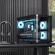 Корпус AeroCool P300C-G-BK-v1 (ACCS-PN02033.11) Black без БЖ - зображення 2