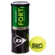 Набор мячей для большого тенниса DUNLOP FORT TOURNAMENT SELECT 3 шт. Салатовый (DL601315) - изображение 1