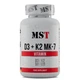 Вітамін D3+K2 для спорту MST Nutrition Vitamin D3 + K2 MK7 60 Softgels - зображення 1