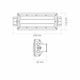 LED светильник высотный линейный VIDEX HB022 50W 5000K 220V - изображение 9