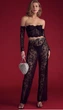 Сумка кроссбоди со стразами Victoria’s Secret Heart Crossbody Bag Rhinestone - изображение 4