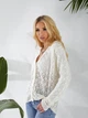 Ажурний кардиган Aura L-XL білий - изображение 2