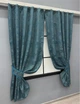 Комплект коротких штор VR-Textil Жаккард Sultan YL № 1546ш Лазурный 130х170 см 2 шт (35-0347) - изображение 2