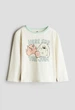 Реглан кремовий Here For the Jam H&M 110-116см (400011137) - зображення 1
