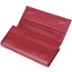 Модный женский кошелек на магнитах из натуральной кожи ST Leather Wallet 23113 Бордовый - изображение 5