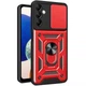 Протиударний броньований чохол із захистом камери для Samsung Galaxy M52 (M526) Armor Case Keysion red - изображение 1