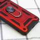 Протиударний чохол Armor Ring + захиcт камери для Xiaomi Redmi 13C та Poco C65 Simon case червоний - изображение 6