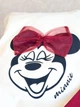 Детский летний комплект Minnie (футболка+лосины) для девочки UNICORN 116 см белый с бордовым - изображение 3