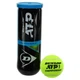 Мячи для большого тенниса DUNLOP ATP CHAMPIONSHI DL601332 3шт салатовый - изображение 1