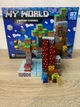 Магнитный конструктор Майнкрафт 87 блоков деталей Minecraft My World - изображение 4