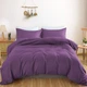 Комплект постельного белья MirSon полуторный 143x210 см Light Pro 10-012 Violet Satin (2200010174571) - изображение 1
