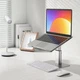 Подставка для ноутбука Baseus Metal Adjustable Laptop Stand с регулировкой высоты и угла наклона (LUJS000012) Silver - изображение 2