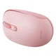 Беспроводная мышь Baseus F01B Tri-Mode Wireless Mouse 2.4G/BT5.0+BT3.0, 800-1200-1600dpi (B01055503413-00) Pink - изображение 4