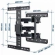 Крепление для TV Gembird WM-65ST-01 - изображение 5